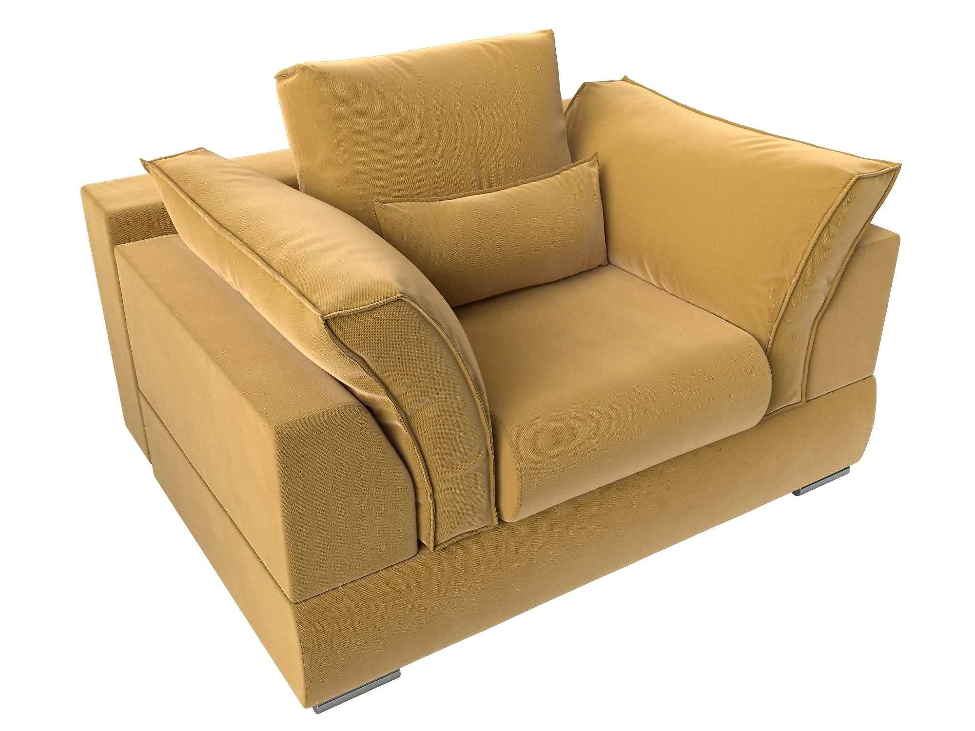 кресло желтого цвета Пекин Дизайн 3