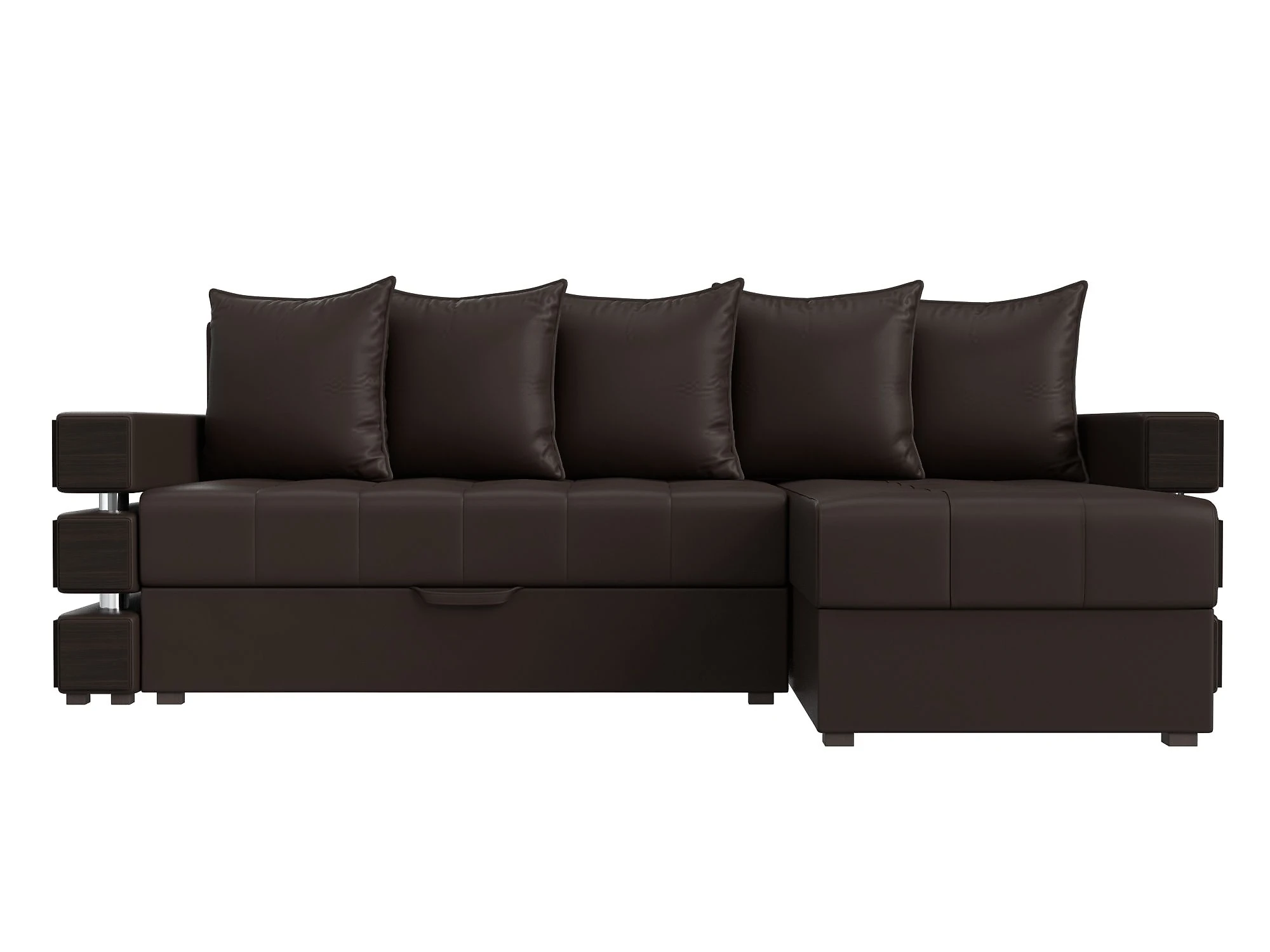 Раскладной кожаный диван Венеция Дизайн 6