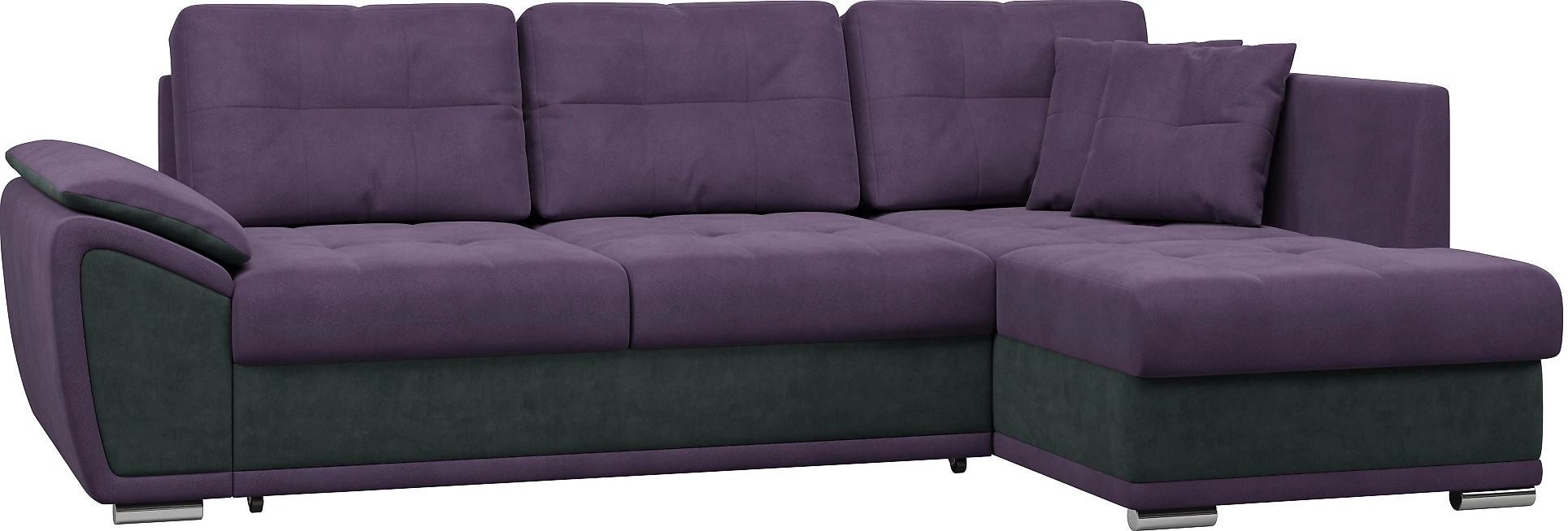 Угловой диван в классическом стиле Риттэр Плюш Лилак