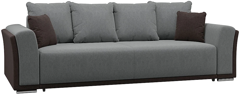 Прямой диван серого цвета Макензи Меланж-2