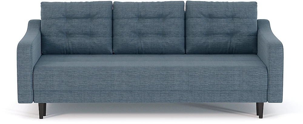 Синий прямой диван Уильям (Риммини) Дизайн 3