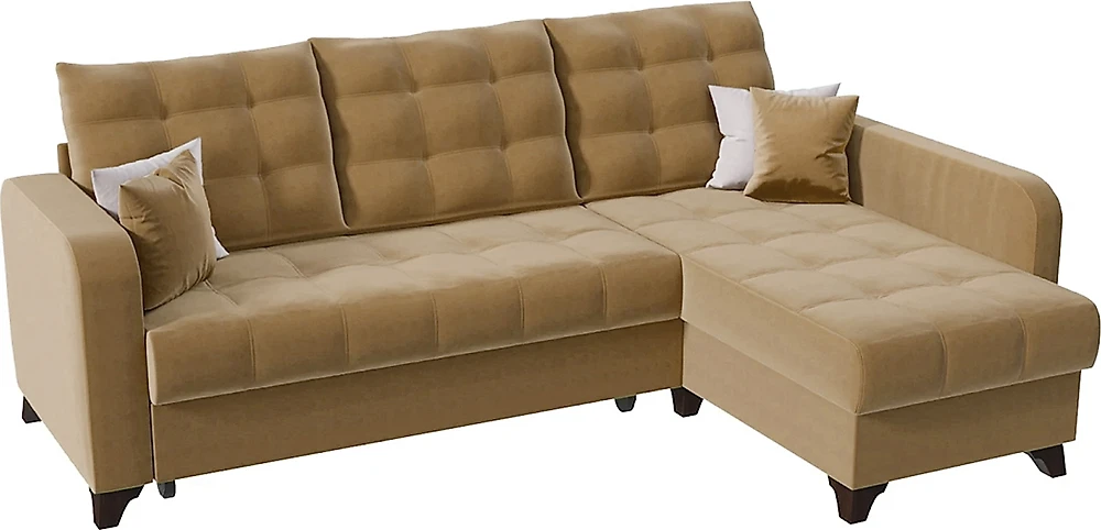 Угловой диван с подушками Беллано (Белла) Сэнд