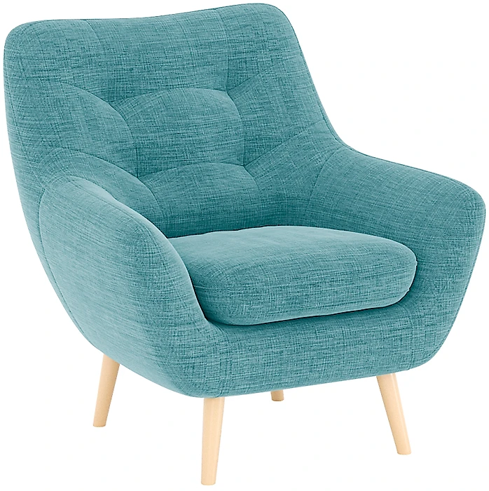  голубое кресло  Вито Кантри Дизайн 1
