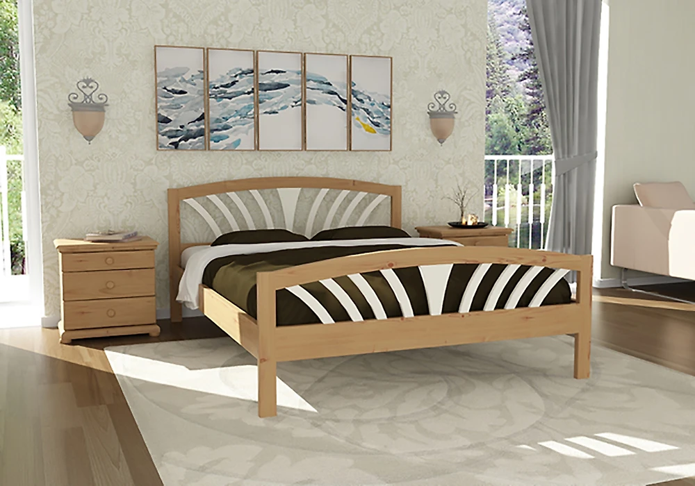 кровать в стиле минимализм Юлия-1
