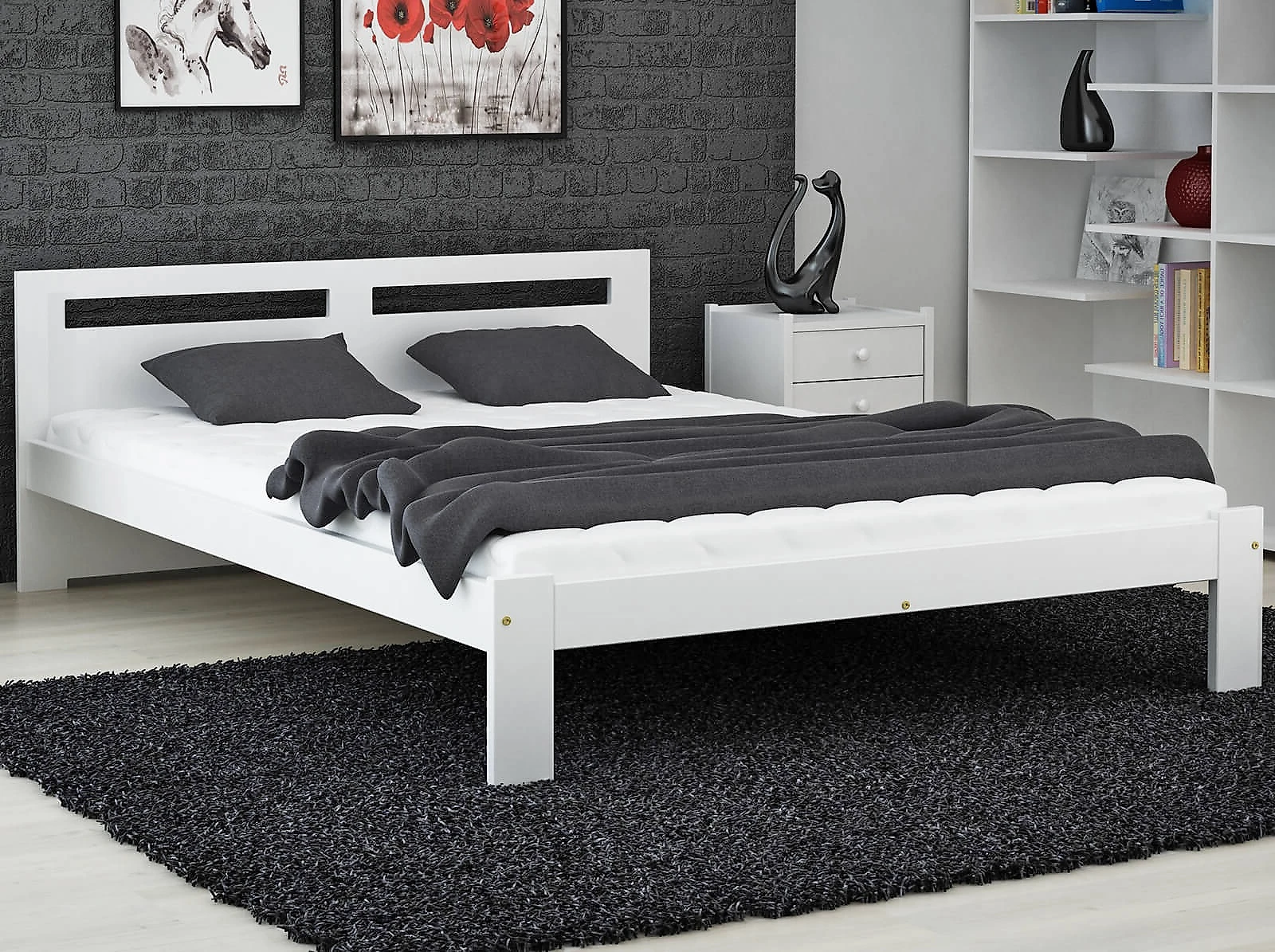 кровать в стиле минимализм Цюрих