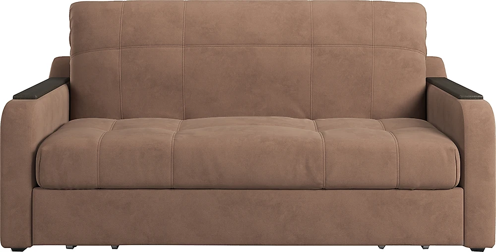 Полуторный раскладной диван Наполи Плюш Браун