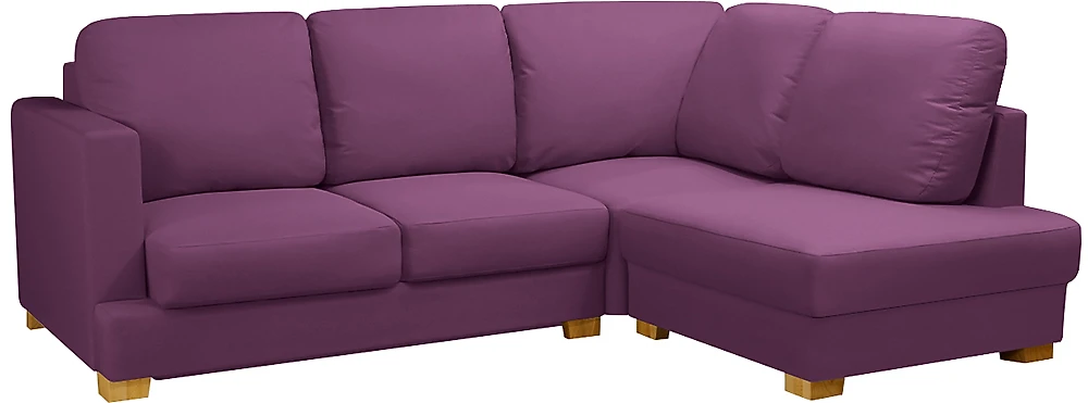 Двухместный угловой диван Плимут Мини Фиолет
