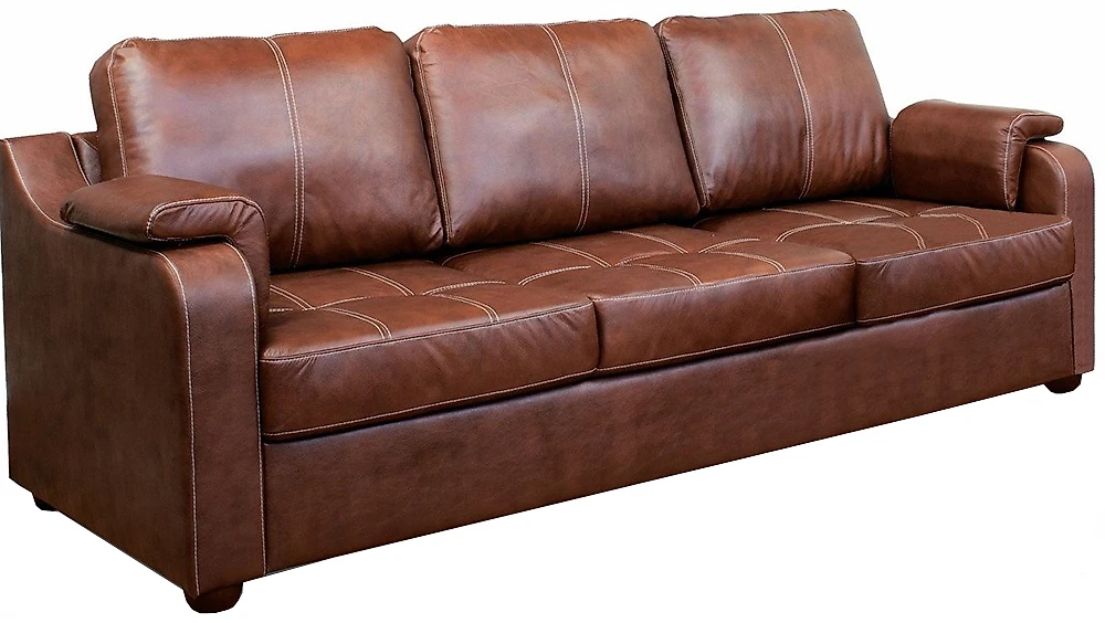 Кожаный диван Лофт Берета Дизайн 8 кожаный