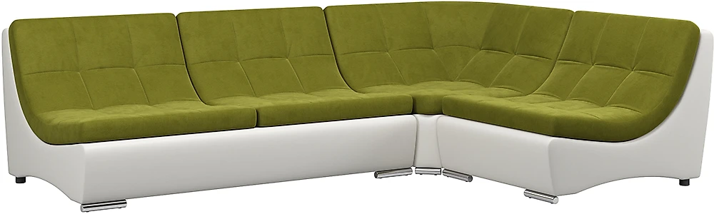 Угловой диван с механизмом французская раскладушка Монреаль-4 Свамп