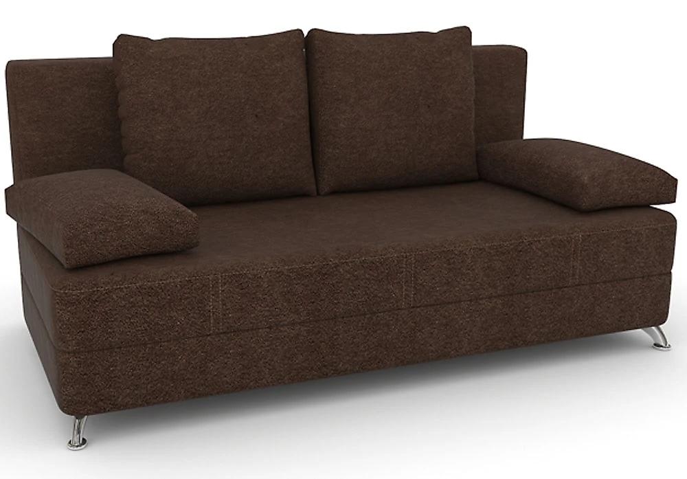 Двуспальный диван еврокнижка Рига (Парма) Браун
