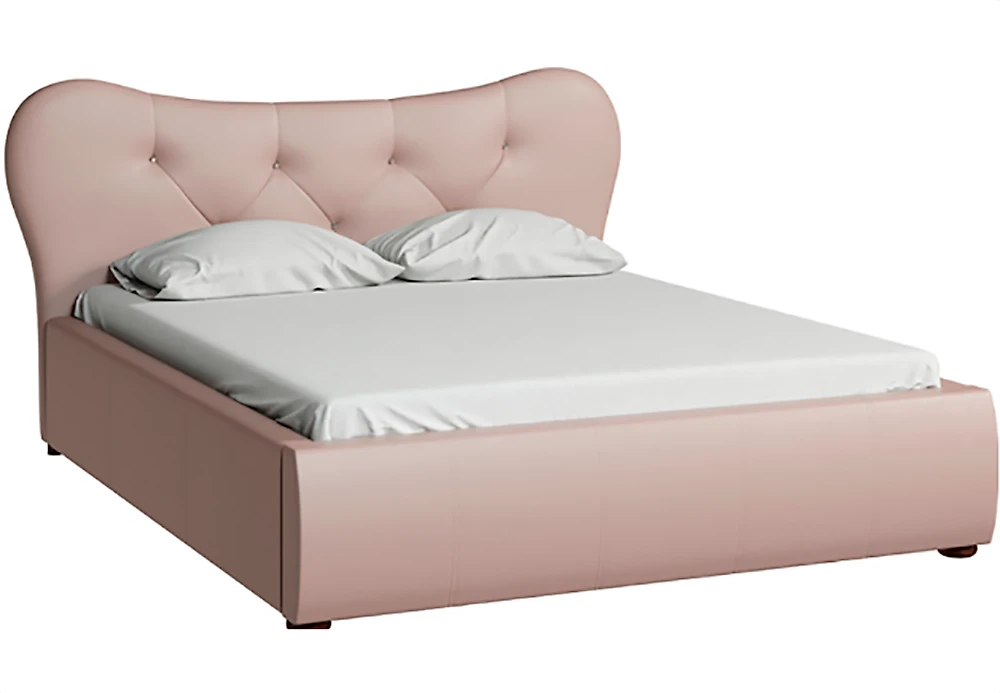Двуспальная кровать из ЛДСП Лавита Беж