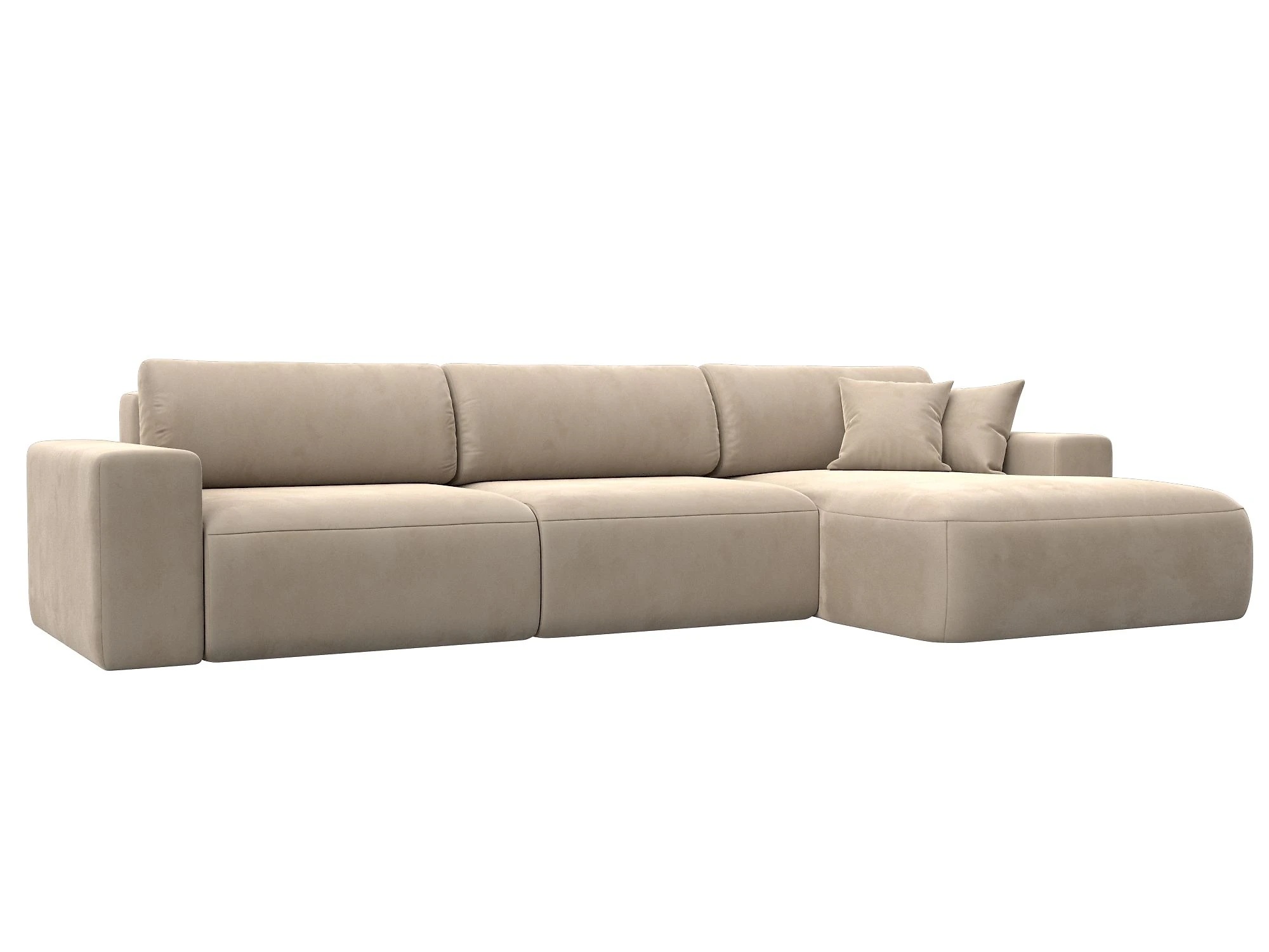 Современный диван Лига-036 Классик Лонг Плюш Дизайн 1
