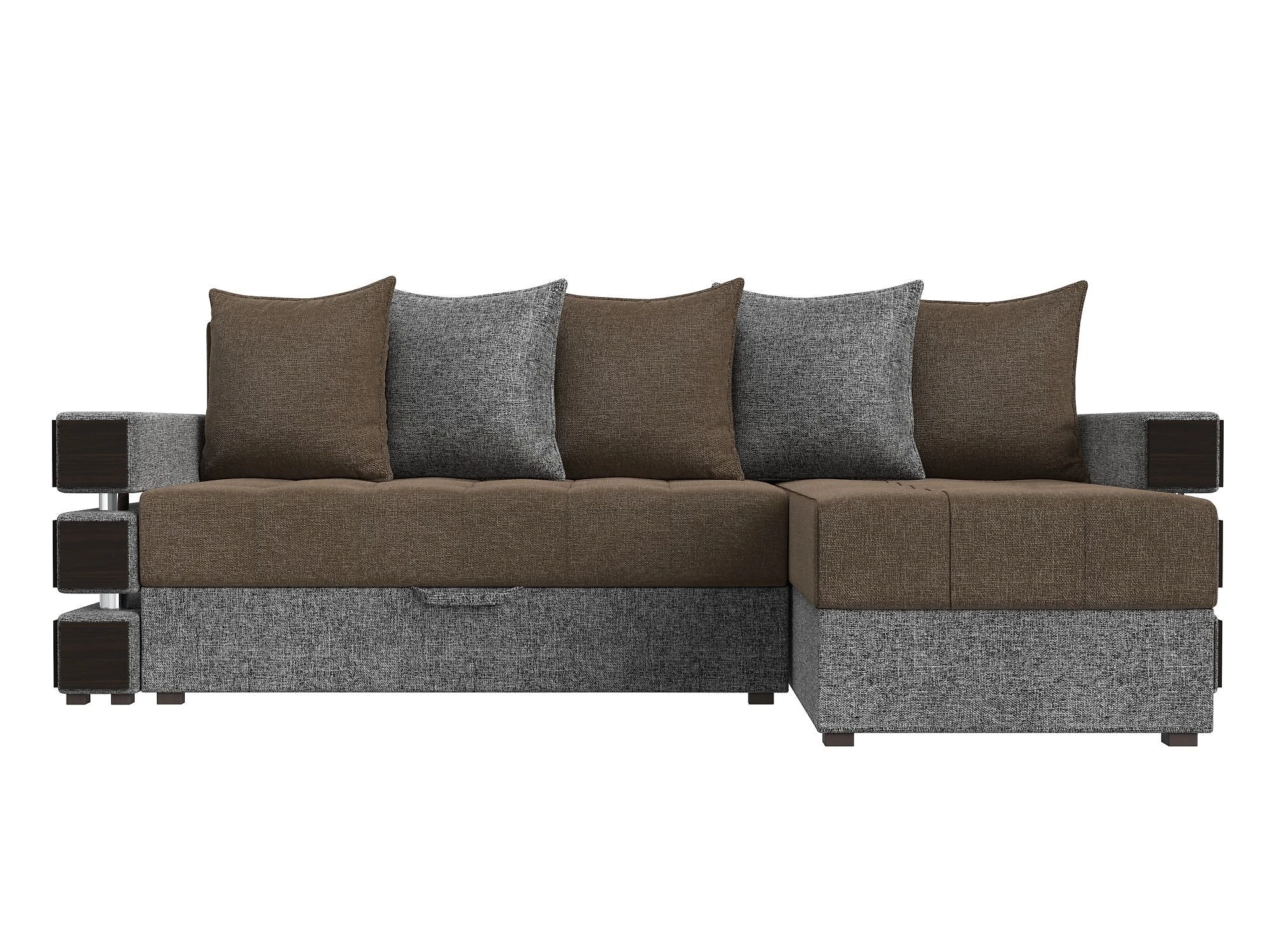  угловой диван из рогожки Венеция Кантри Дизайн 9