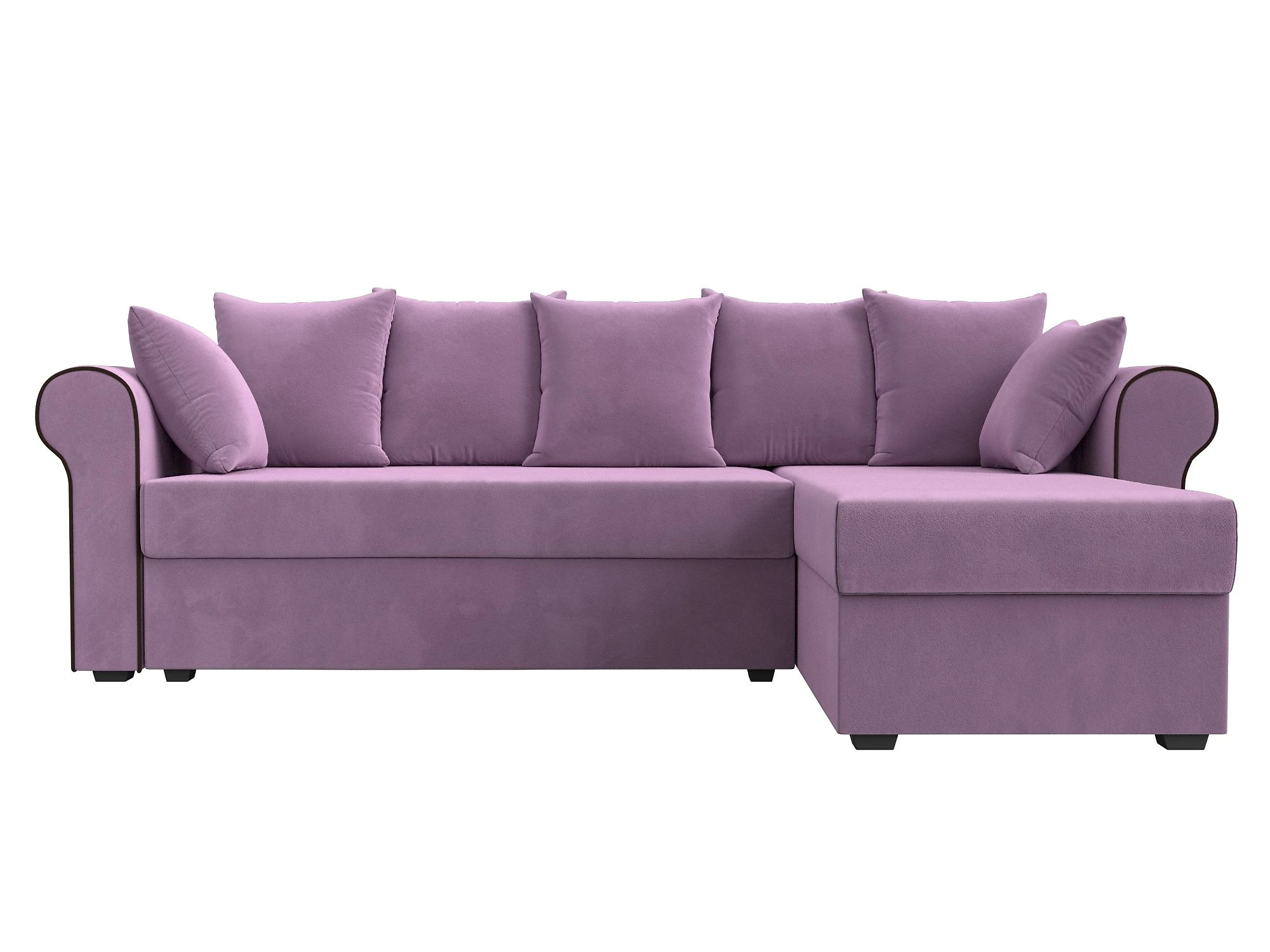 Угловой диван с подушками Рейн Дизайн 7