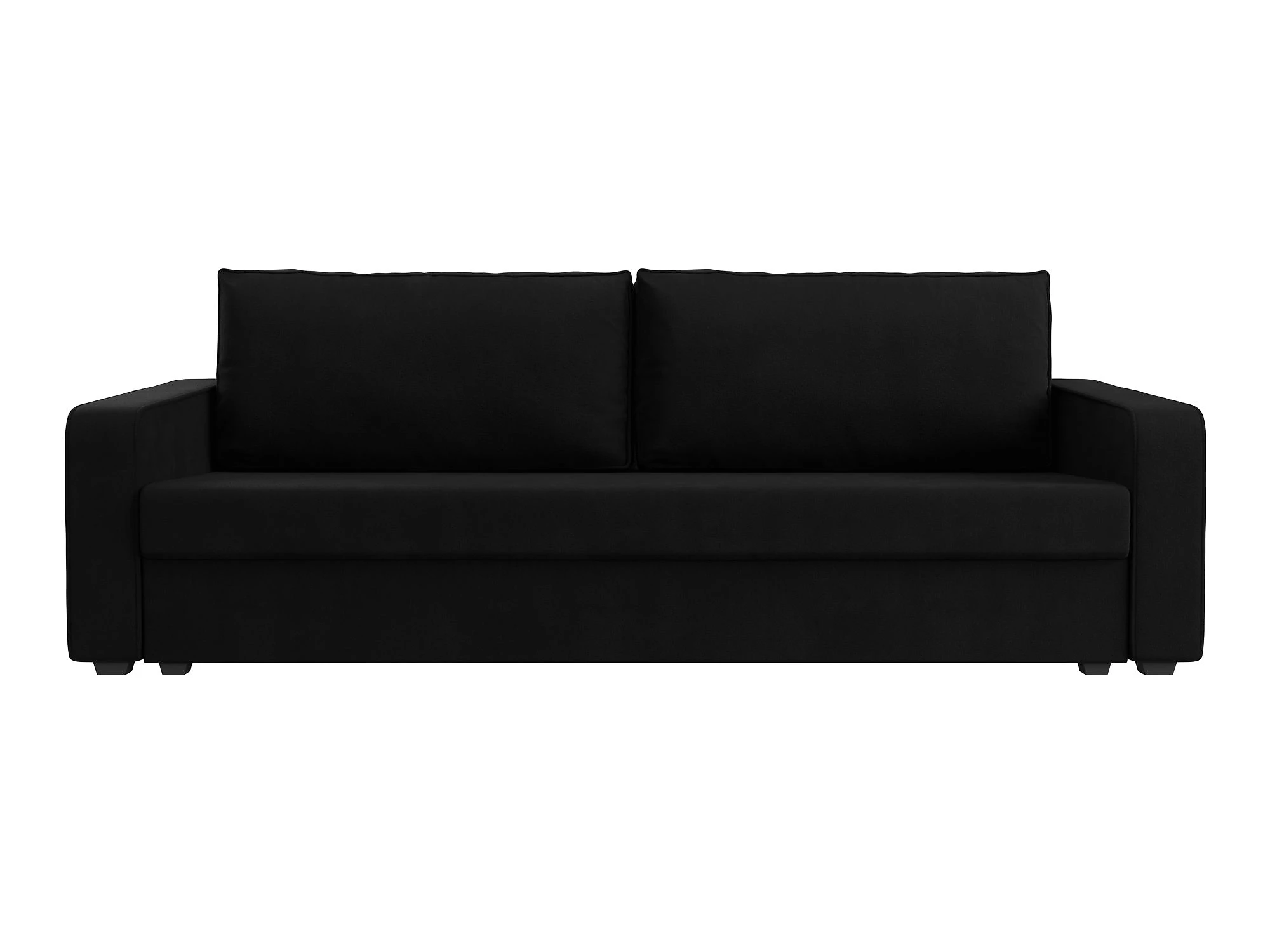 Чёрный диван Лига-009 Дизайн 9
