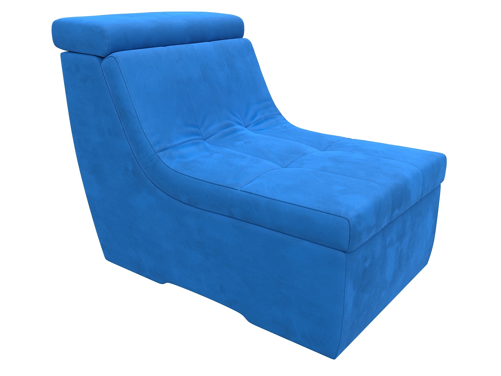  голубое кресло  Холидей Люкс Плюш Дизайн 6