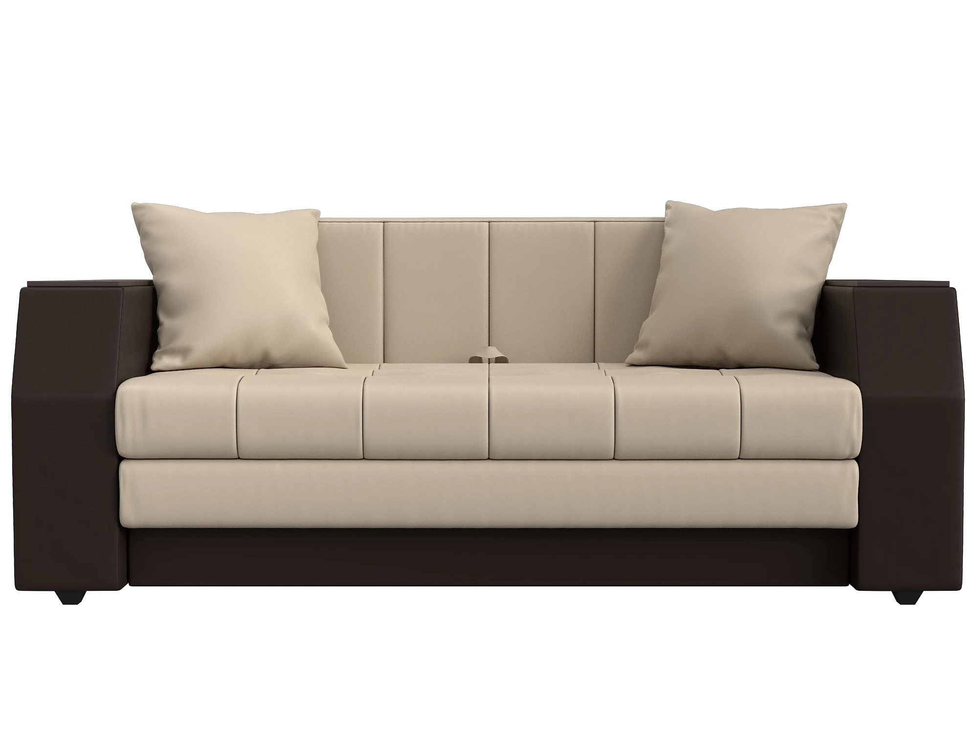 Раскладной кожаный диван Атлант мини Дизайн 2