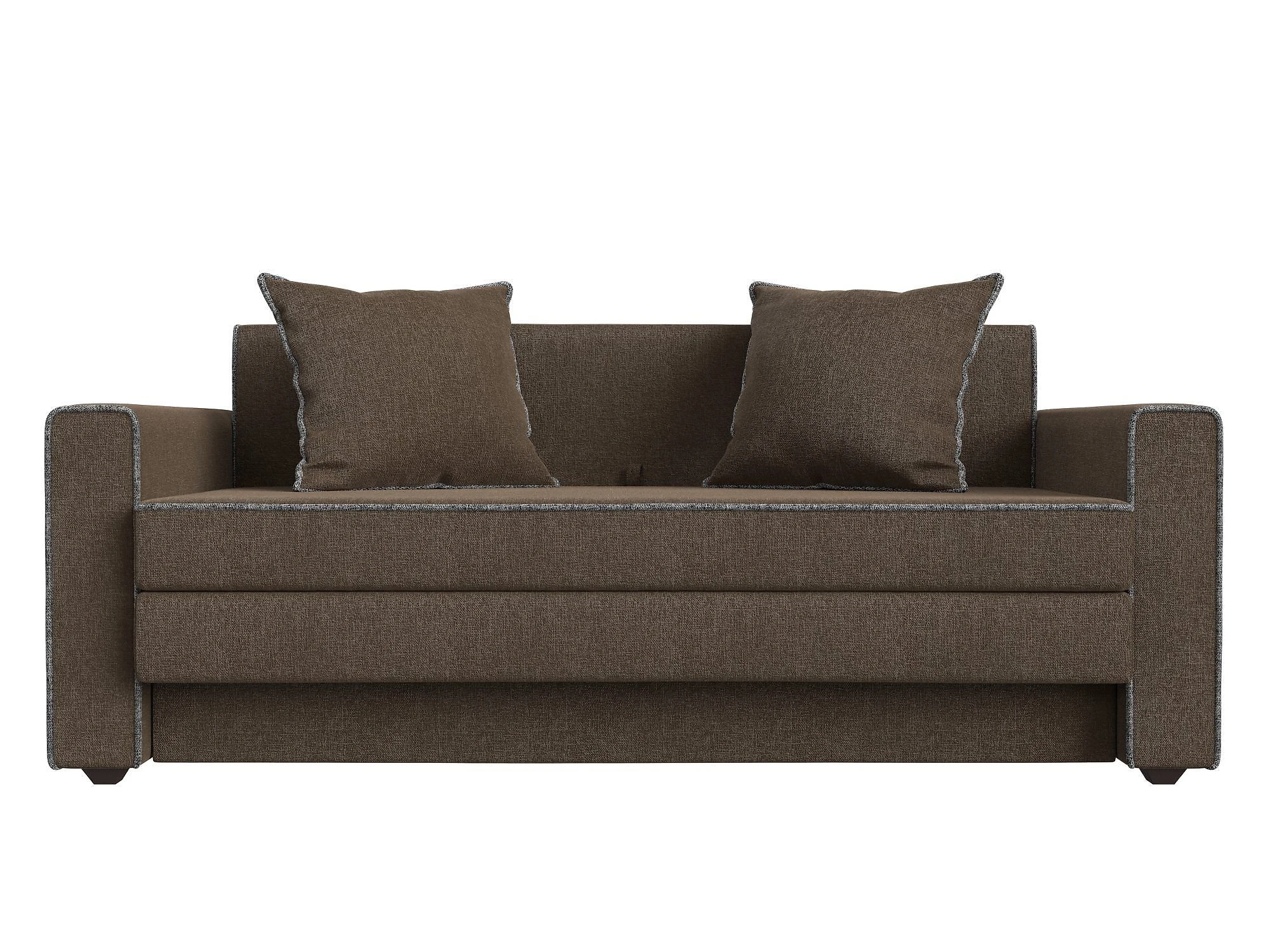 Прямой диван серого цвета Лига-012 Кантри Дизайн 7