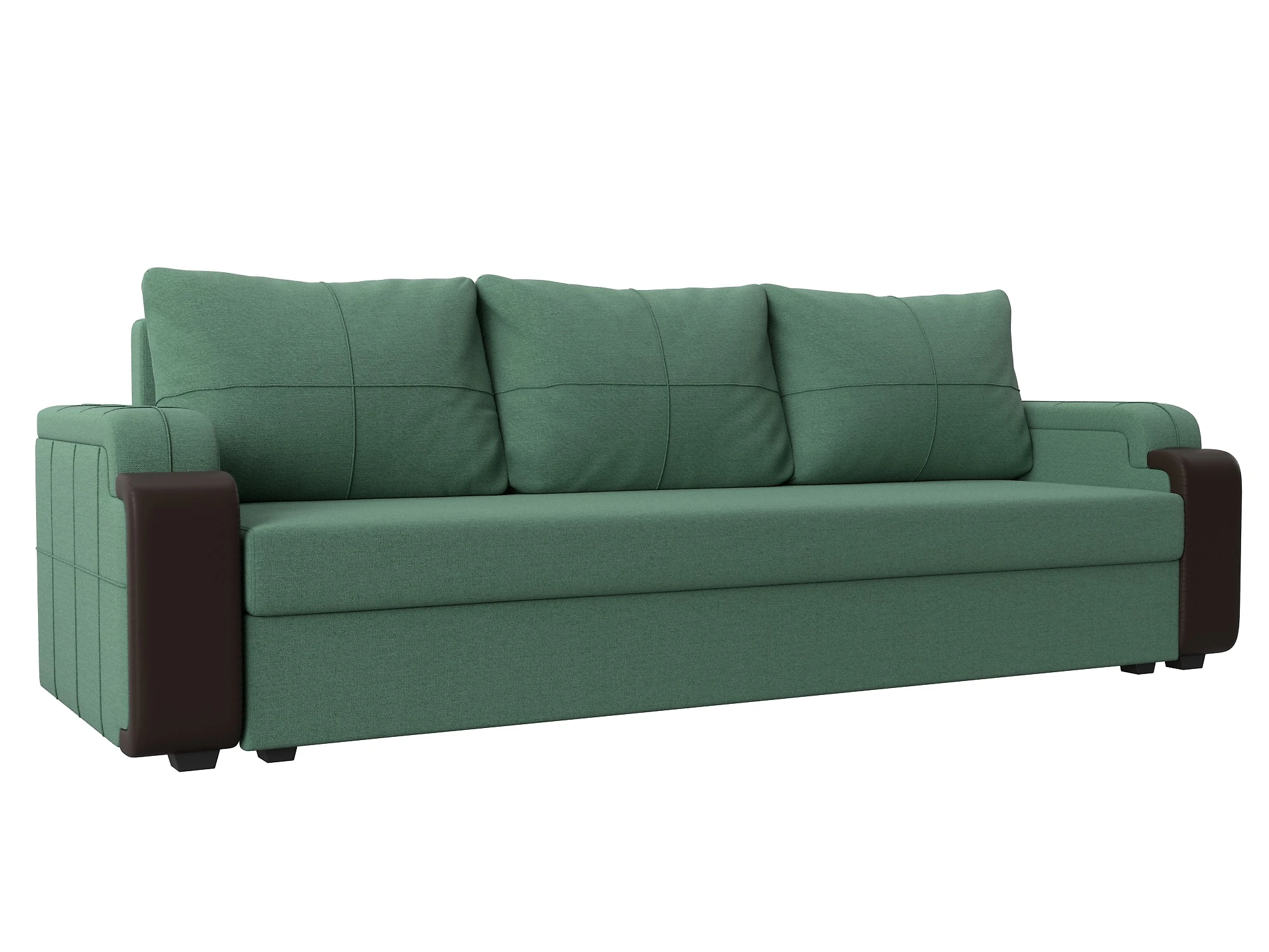 Прямой кожаный диван Николь Лайт Дизайн 17
