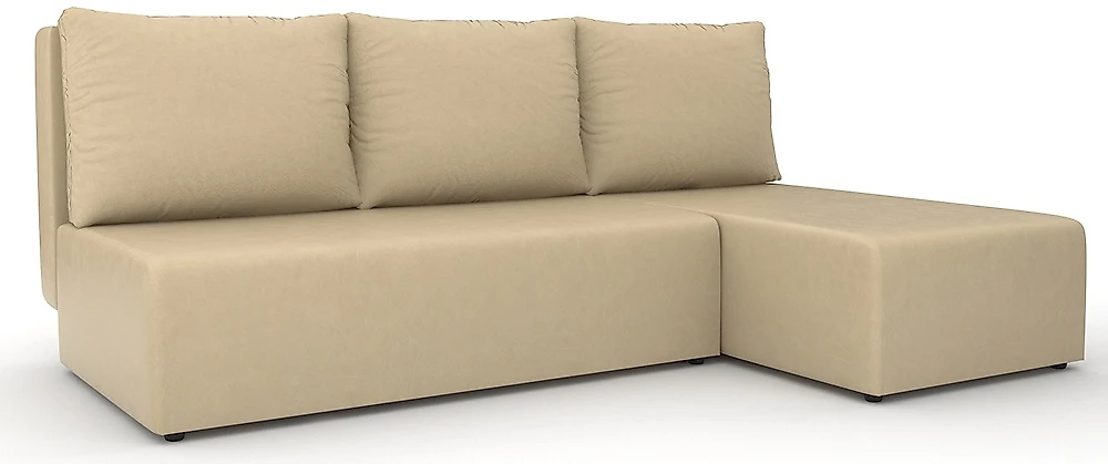 Угловой диван с подушками Консул Милк