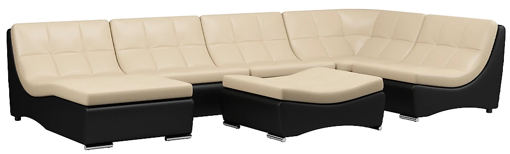 Модульный диван трансформер Монреаль-7 Дизайн 2 кожаный