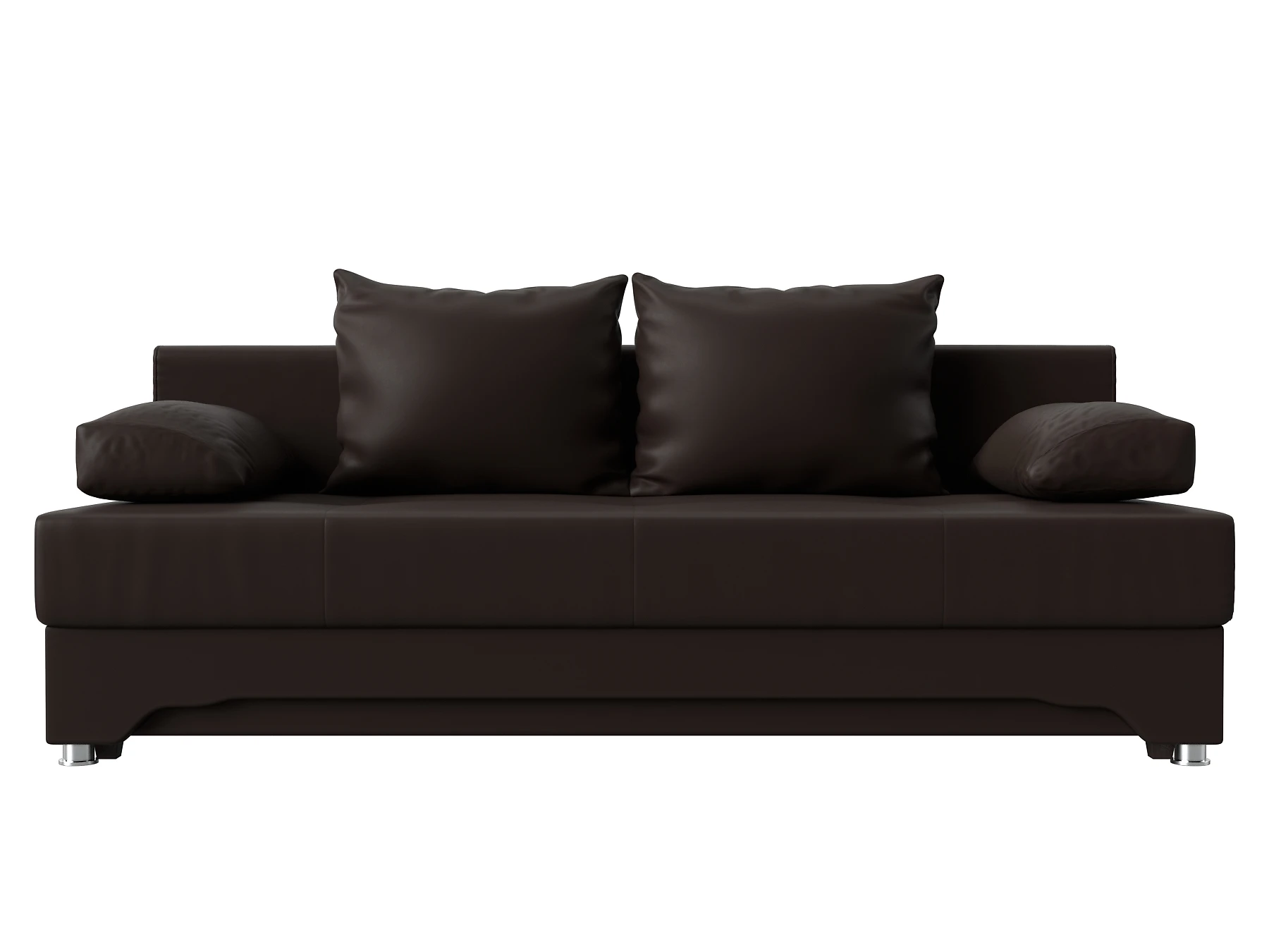 Прямой кожаный диван Ник-2 Дизайн 13