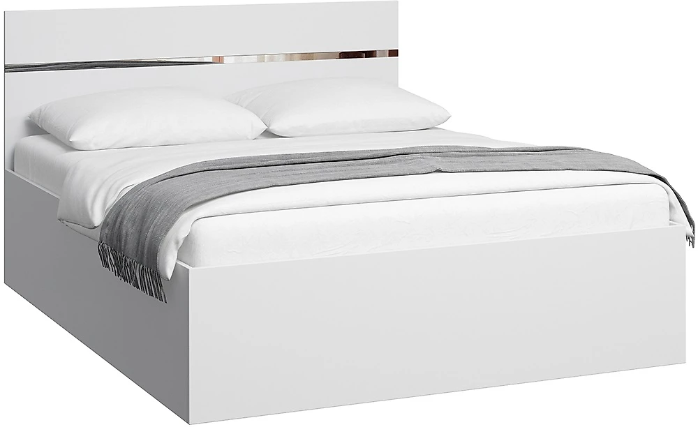 кровать в скандинавском стиле Линда Белый-2