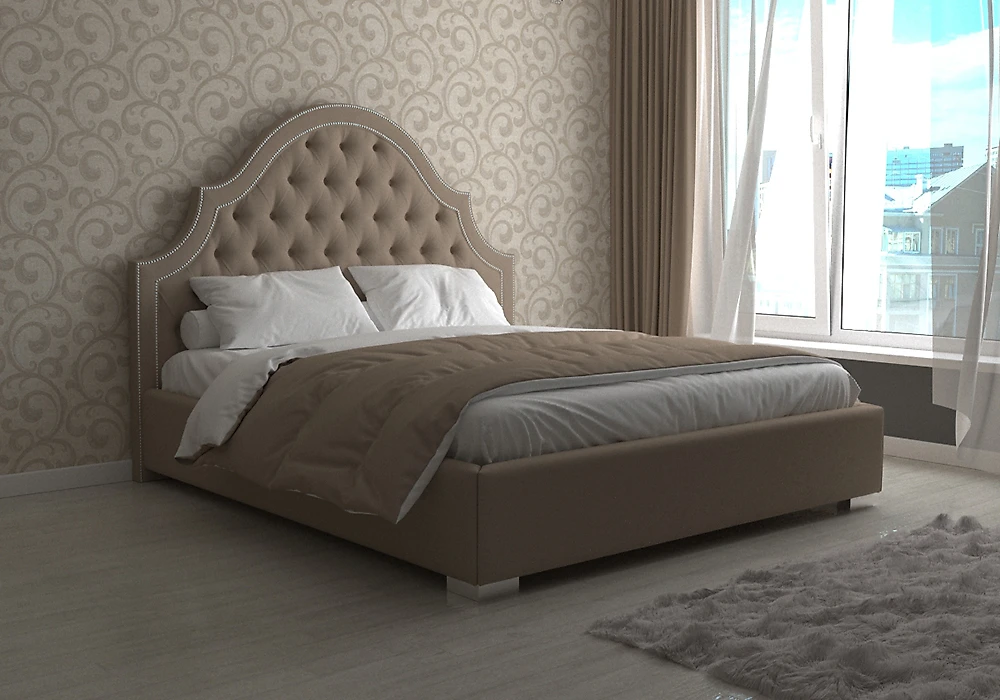 Кровать в стиле модерн Маракеш с каретной стяжкой