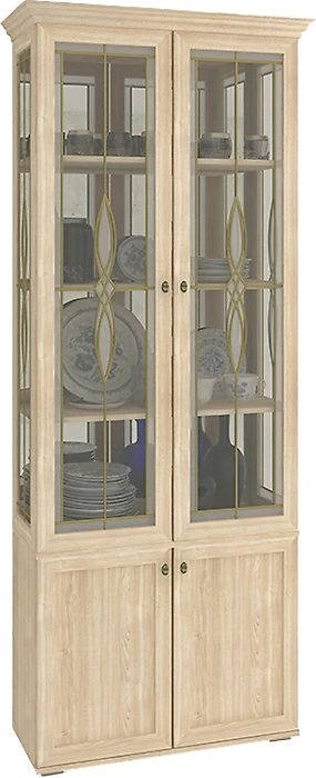 Шкаф со стеклянными дверцами Витраж-3