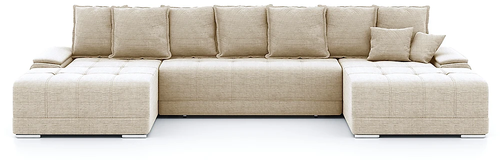  угловой диван с оттоманкой Nordviks П-образный Кантри Дизайн-1